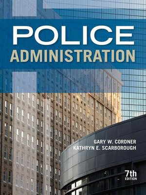 cover image of Police Administration